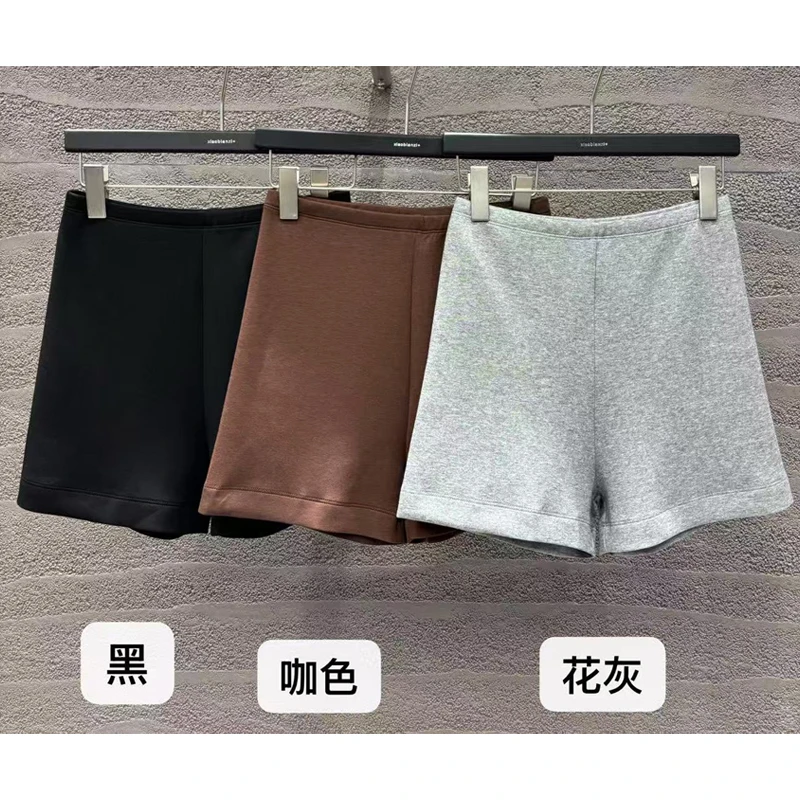 纯色休闲运动显瘦夏季骑行短裤25247