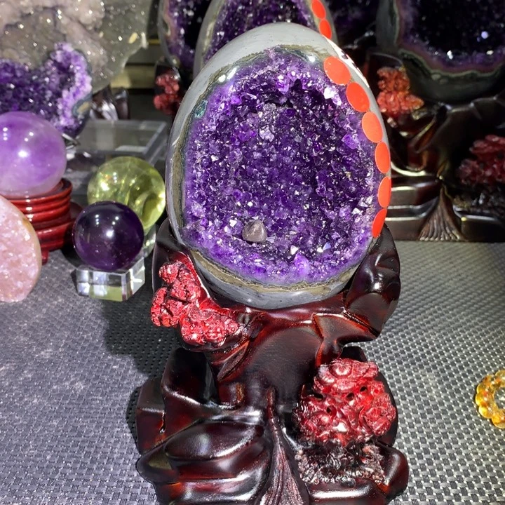 未镶嵌大型摆件（非配饰）紫晶