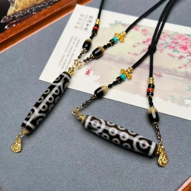 【艺心珠宝】玛瑙二十一眼项链多样性发货/发一件T09351