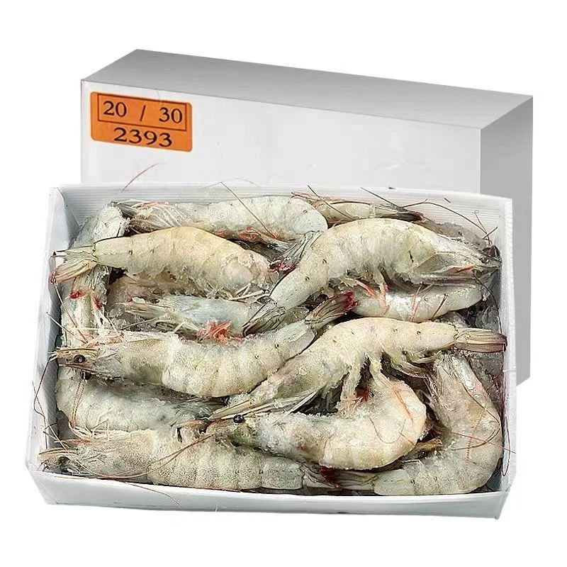 盐冻海捕大对虾速冻深海大对虾