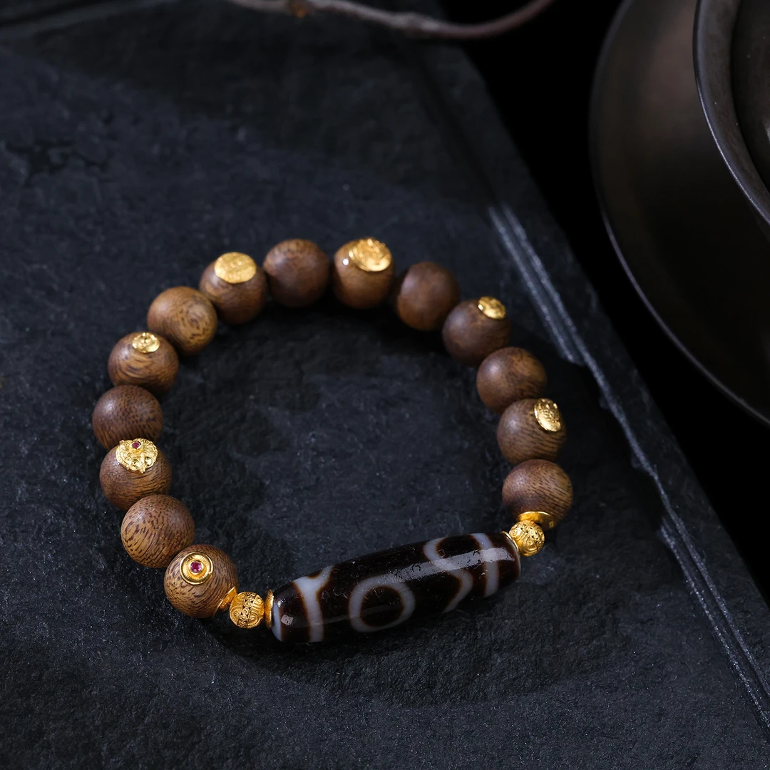 沉香【思嘉】养护系列 · 千芳里沉香手串 | 多样性发一  AA0413