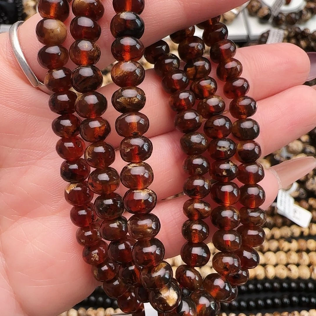 琥珀未镶嵌手链抚顺琥珀