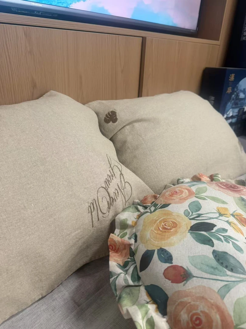 【少爷专属】罗布麻刺绣枕巾一对