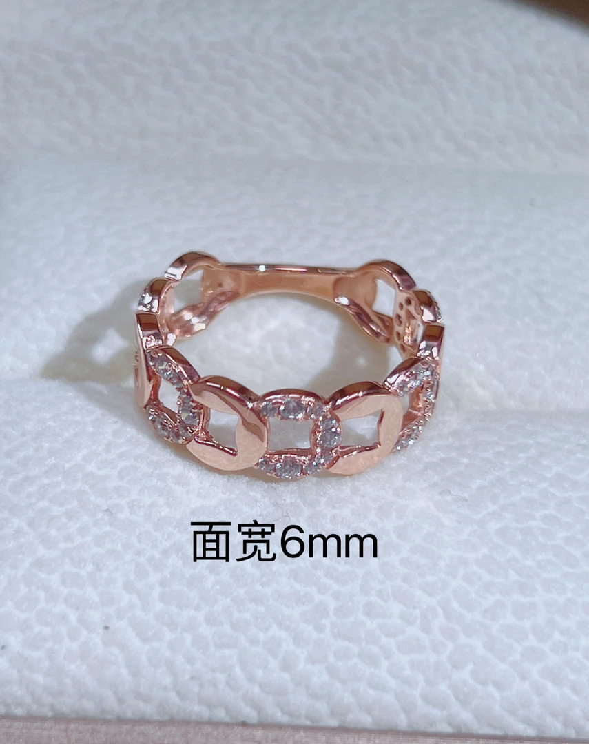 18K金新款钱币戒指（2.6-3.1g)