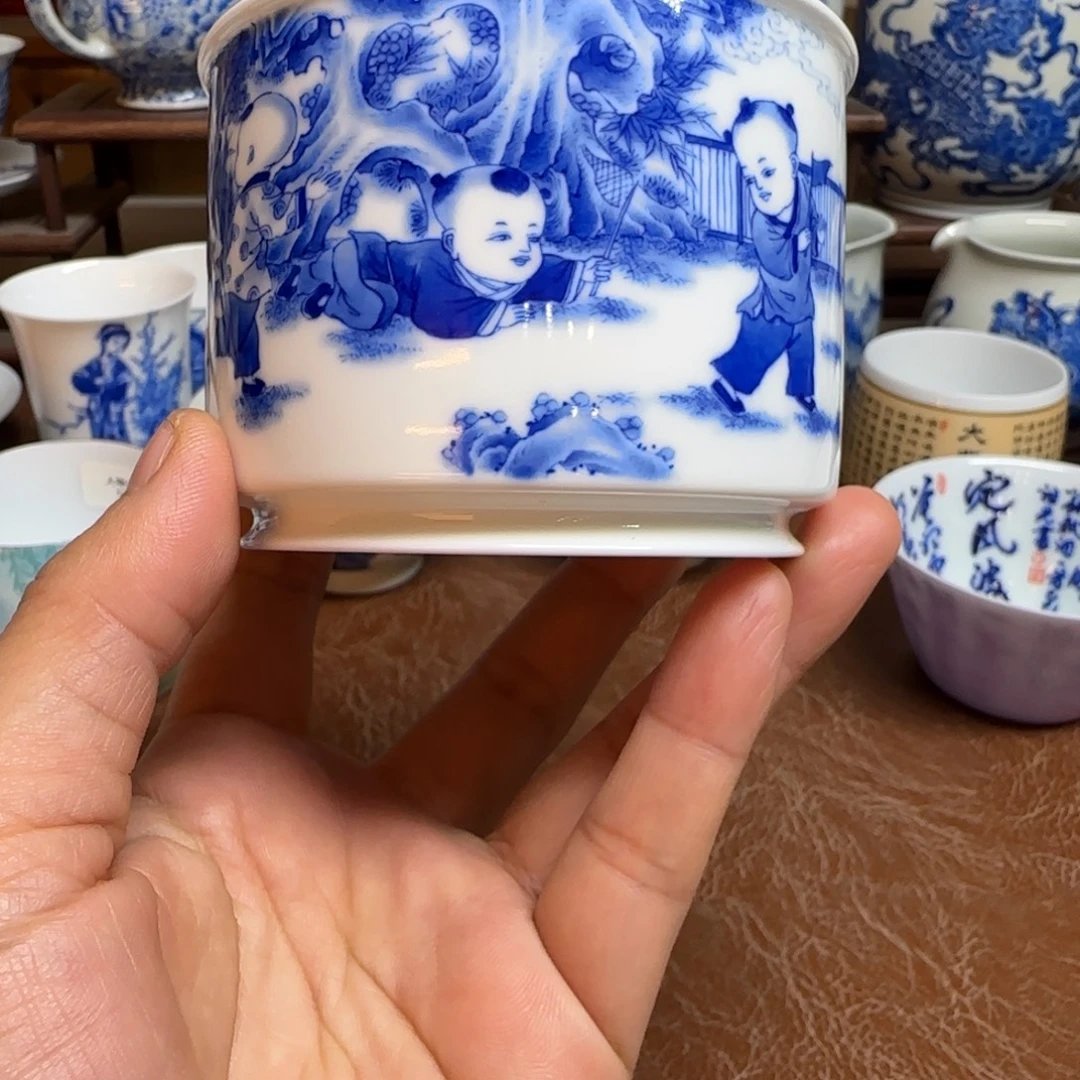 摆件陶今天晚上的月亮很圆