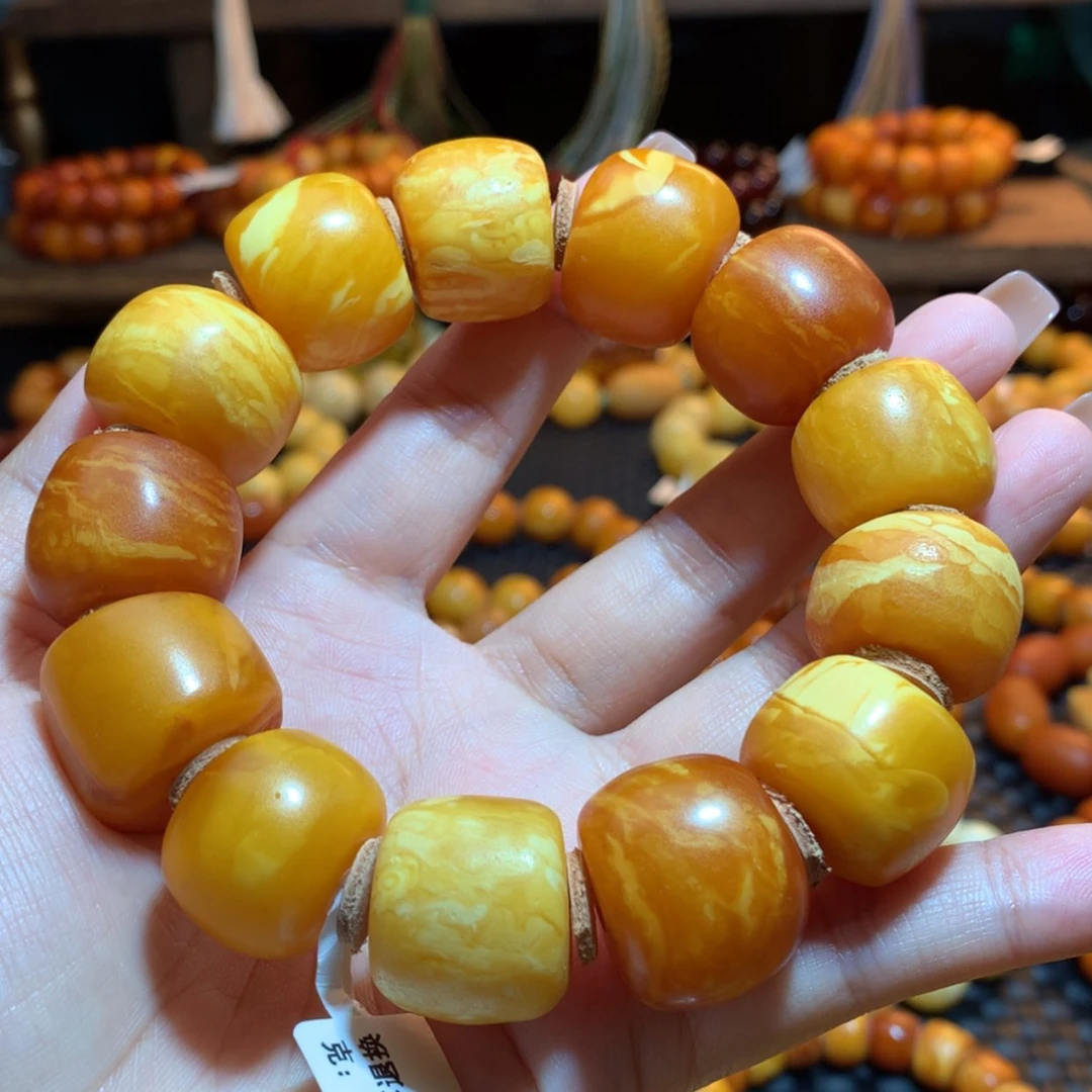 【闪购商品】手串蜜蜡未镶嵌蜜蜡手串