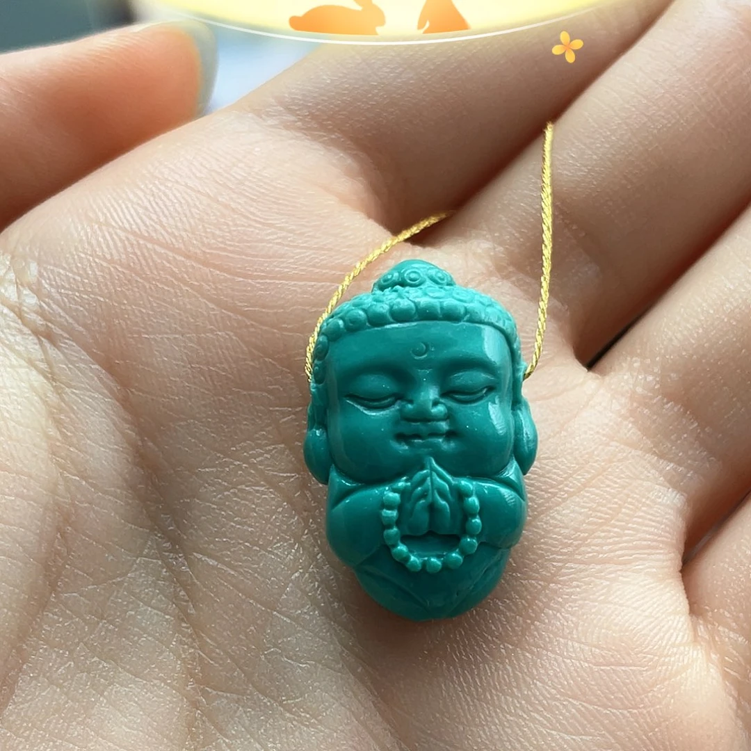 未镶嵌绿松石颈饰