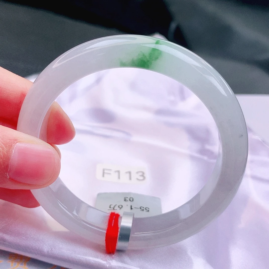 翡翠未镶嵌手镯缅甸天然a货翡翠手镯