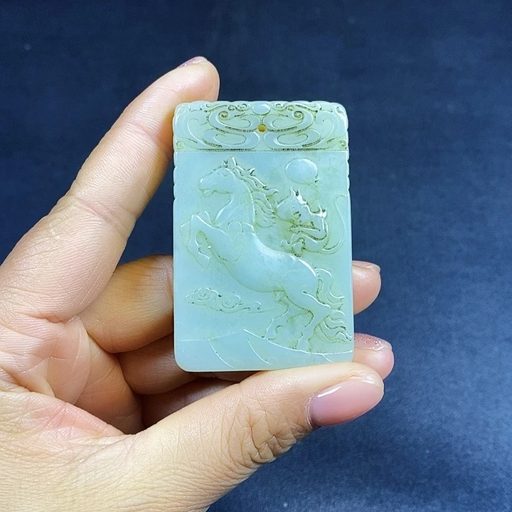 白玉菩提把件精选