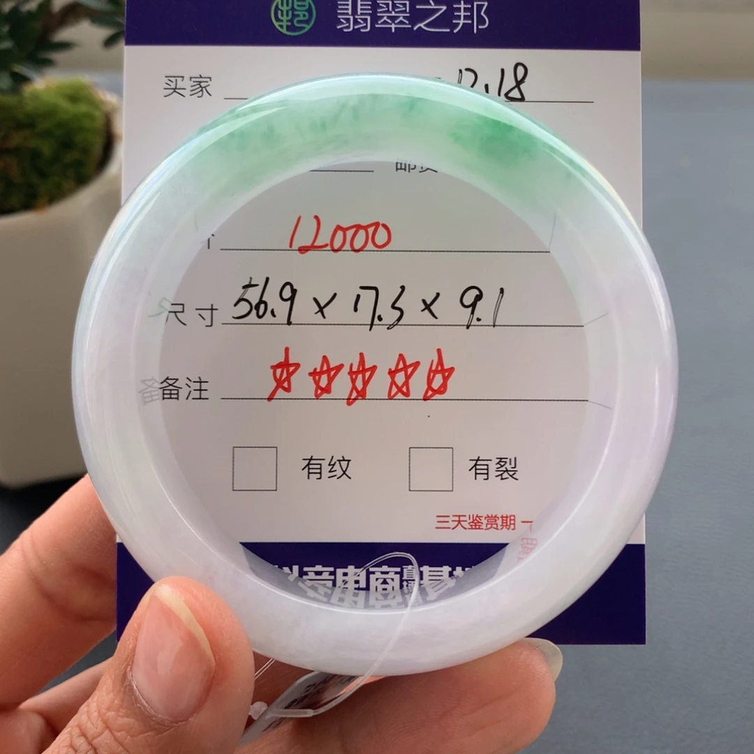 翡翠未镶嵌手镯翡翠手镯宽版轮胎56+
