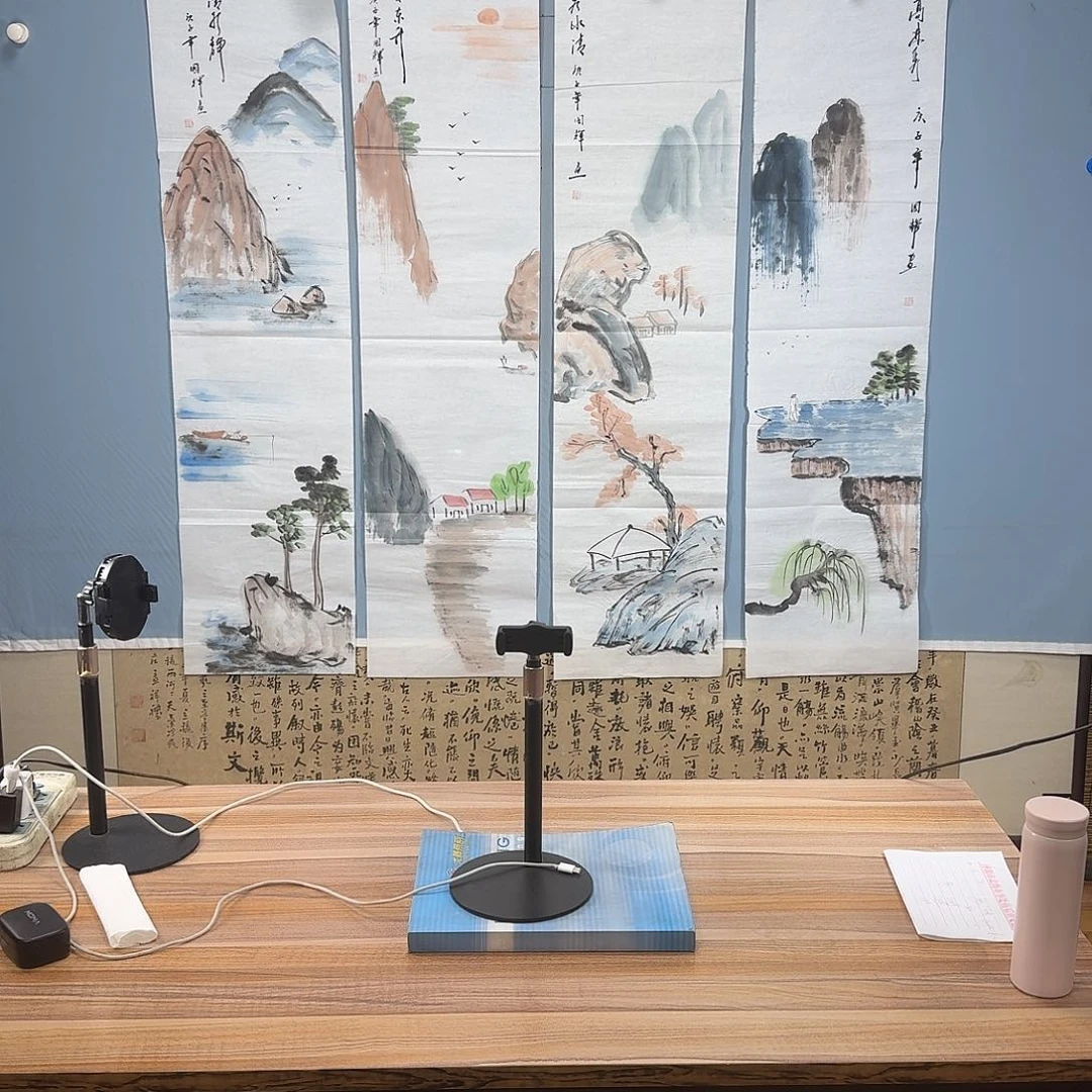 泉***L国画1299 牡丹一如你的