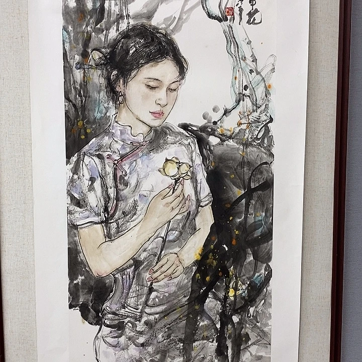 国画亲笔手绘原创