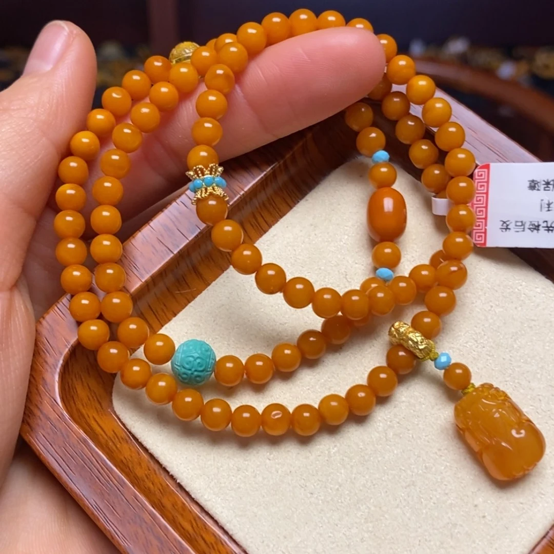 【闪购商品】蜜蜡手链未镶嵌手串