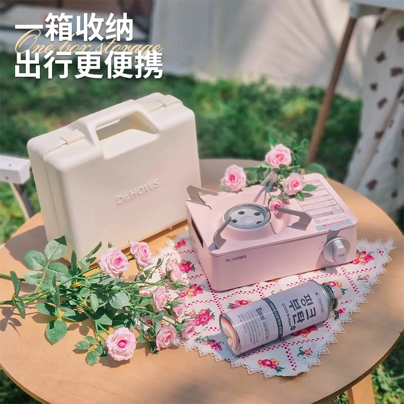 韩国进口卡式炉户外便携式炉具露营瓦斯炉家用火锅炉