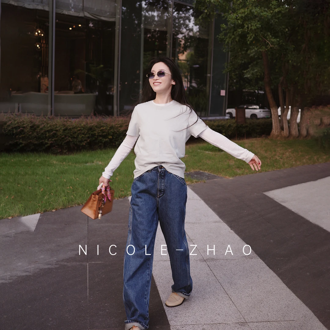 【预售】黑白双色长袖打底衫基础必入款5TCT004