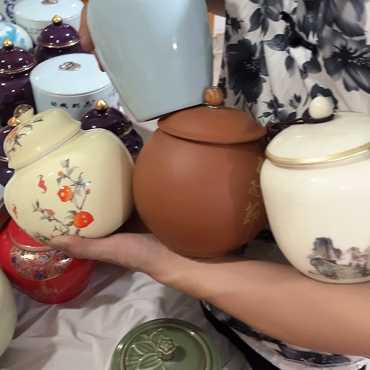 茶叶罐储物罐密封罐！