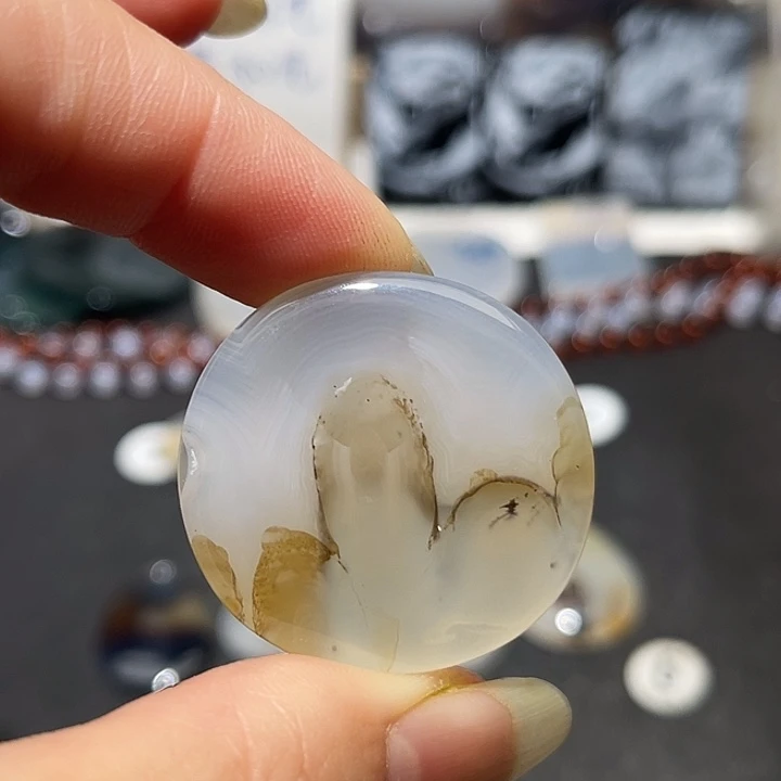 玛瑙/玉髓未镶嵌吊坠(不含链)