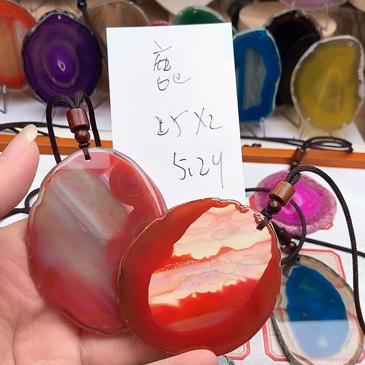 -***鹿合金颈饰玛瑙/玉髓