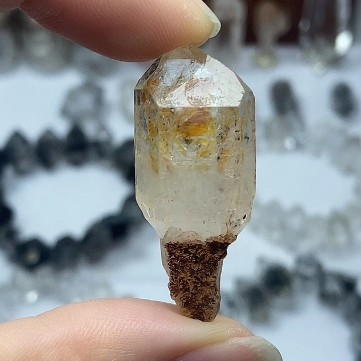 颈饰未镶嵌水晶满油权杖