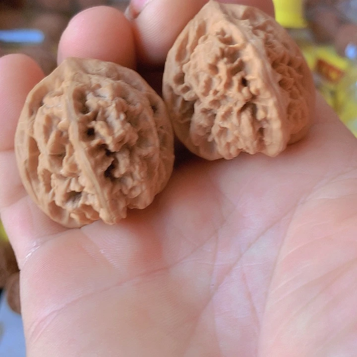 吊坠文玩核桃马蹄有黄36