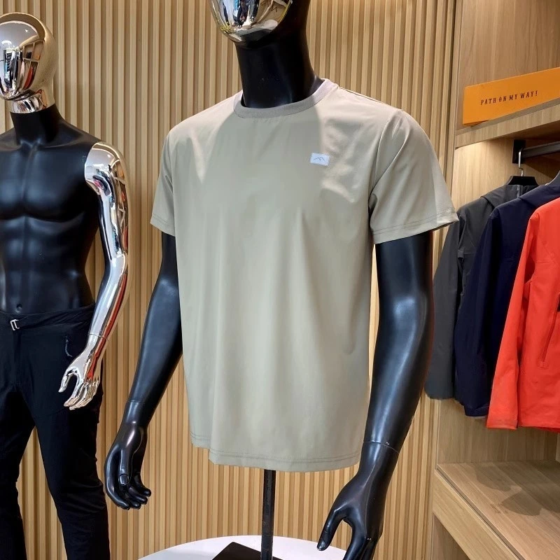 王炸性价比！高端冰丝系列 春夏凉感速干透气垂顺抗皱户外短袖T恤