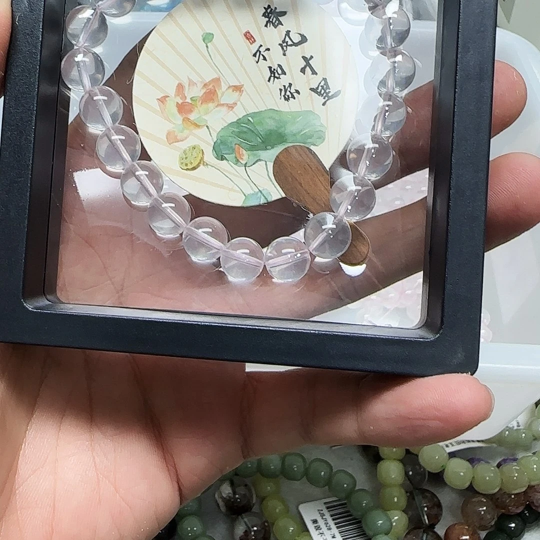 未镶嵌水晶手链DZ卡8星光粉