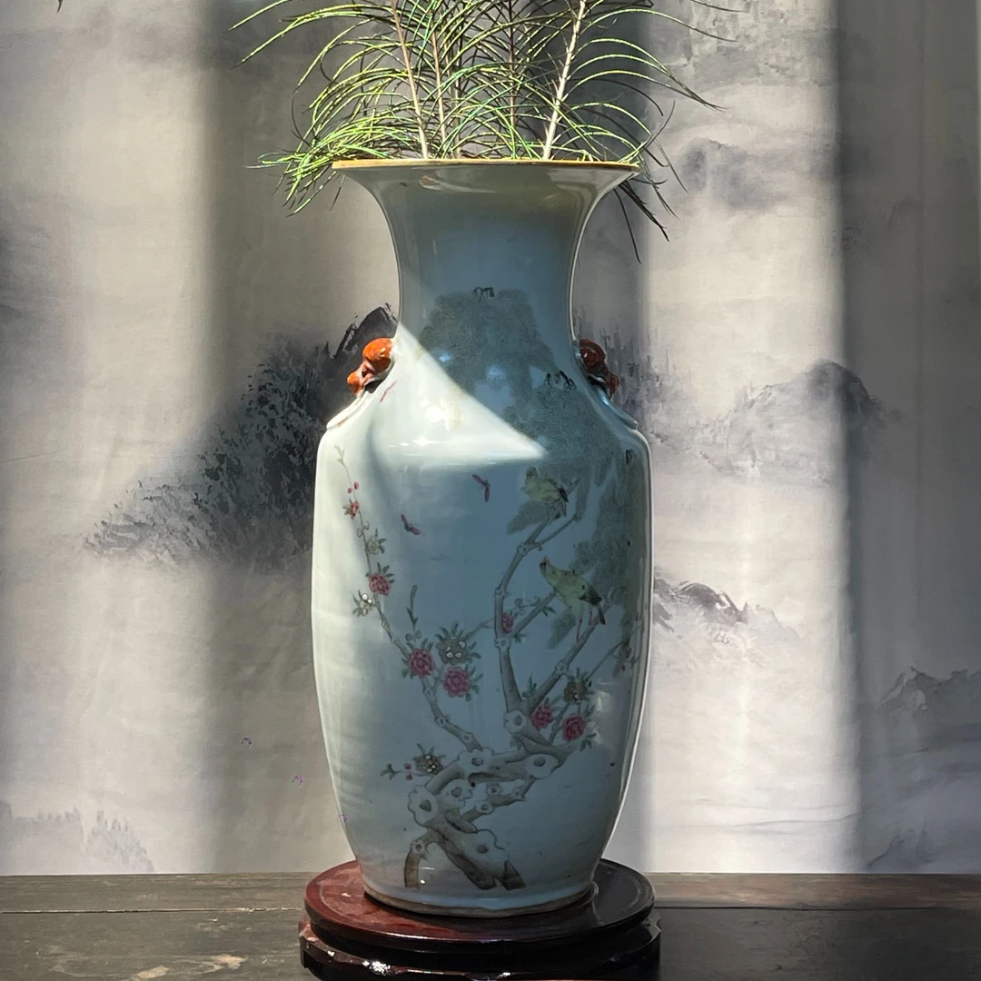 仿古粉彩陶瓷工艺品