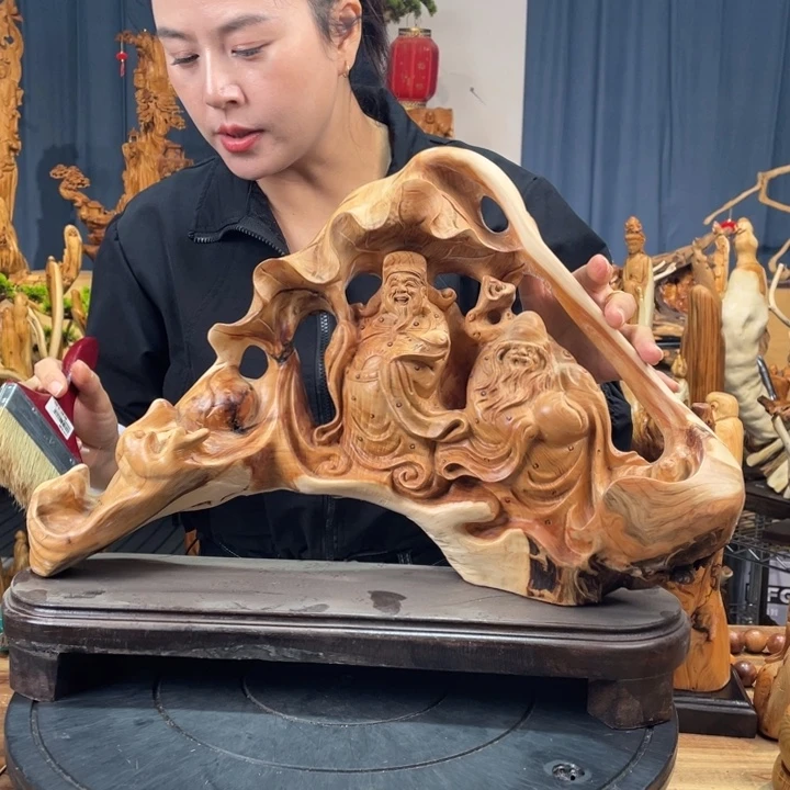 柏木（崖柏）随型摆件