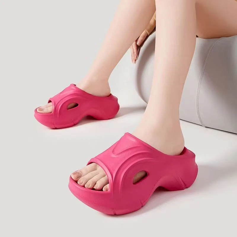 凉拖鞋女款鞋子新款爆款厚底增高拖鞋外穿夏网红软底防滑百搭鞋子