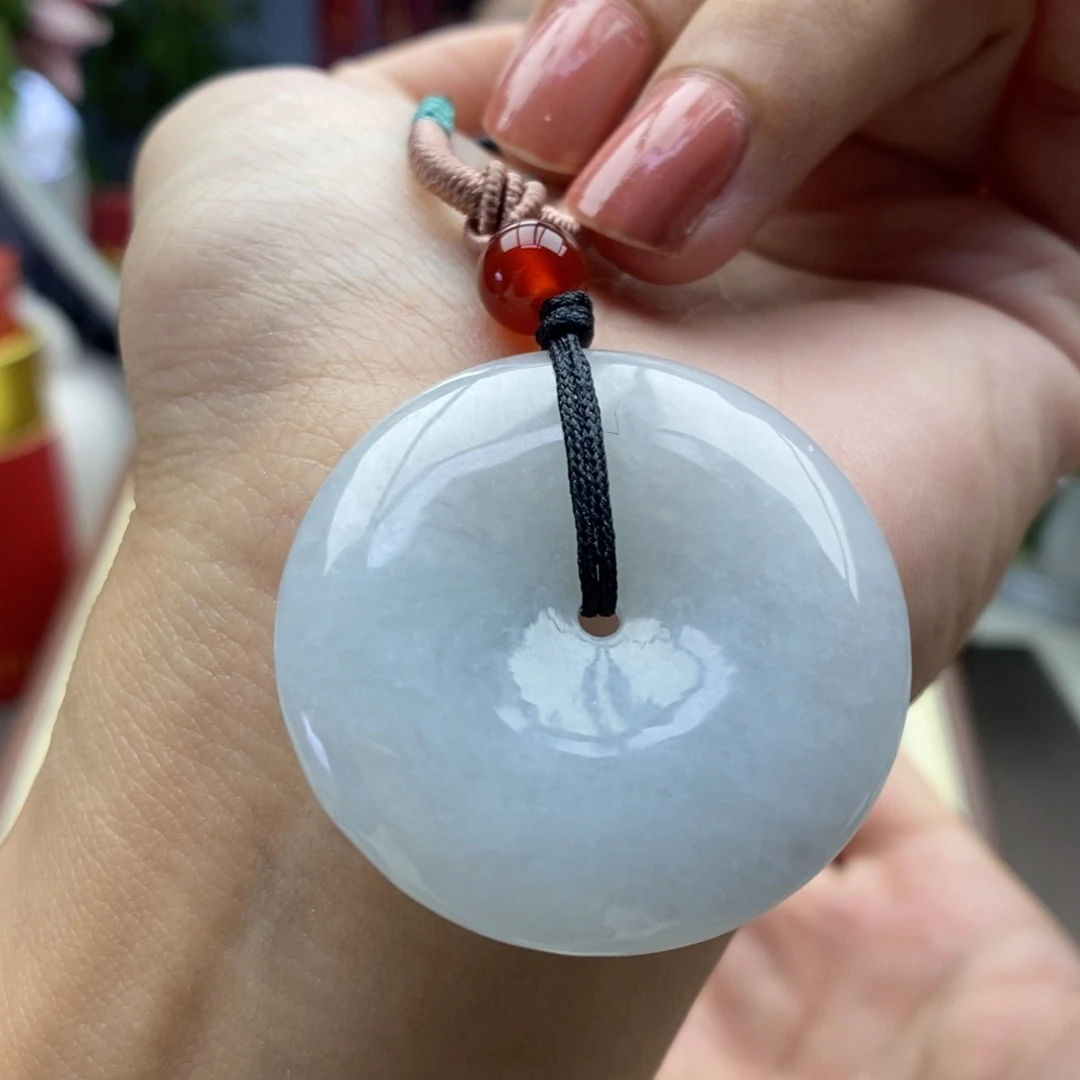 翡翠未镶嵌颈饰吊坠1