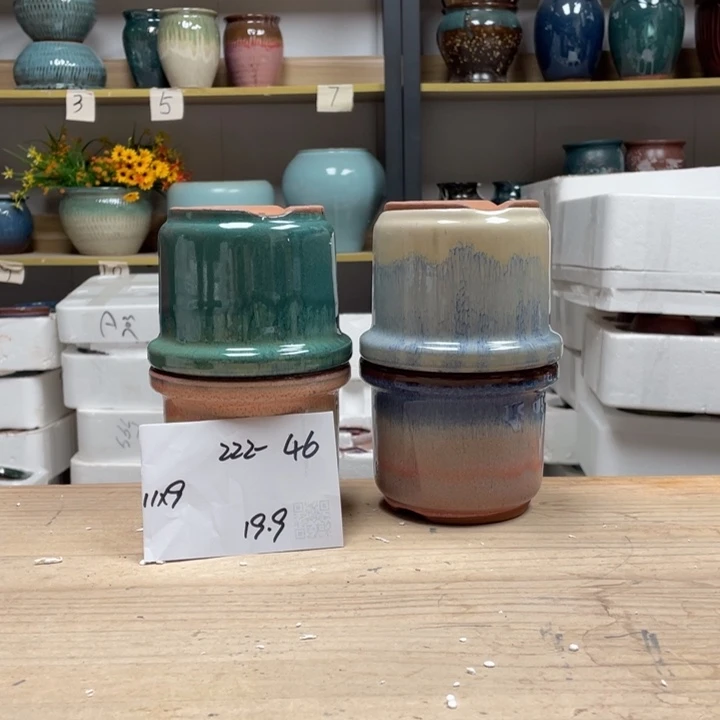 紫砂花盆多肉花盆微瑕46