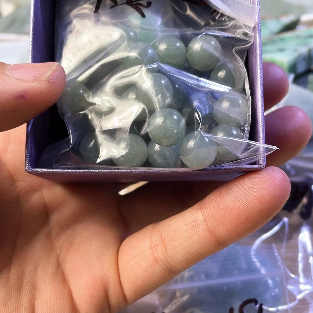 翡翠裸石朱*天然翡翠石