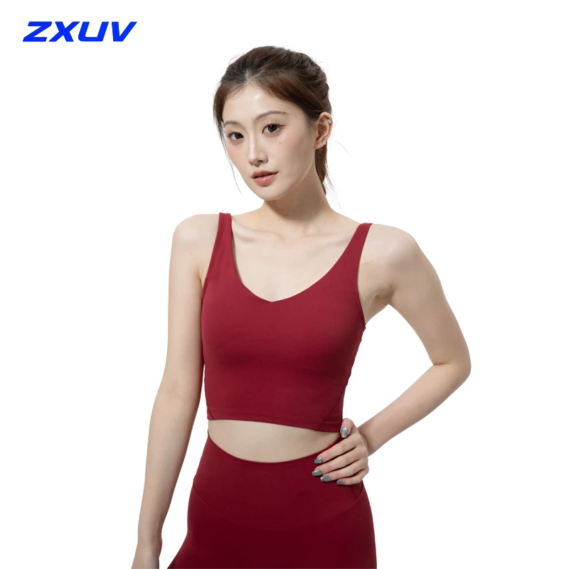 裸感塑性瑜伽跑步运动文胸徒步通勤瑜伽跑步运动文胸3165