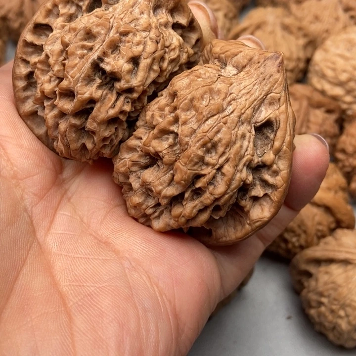 文玩核桃把件腿***渣官帽