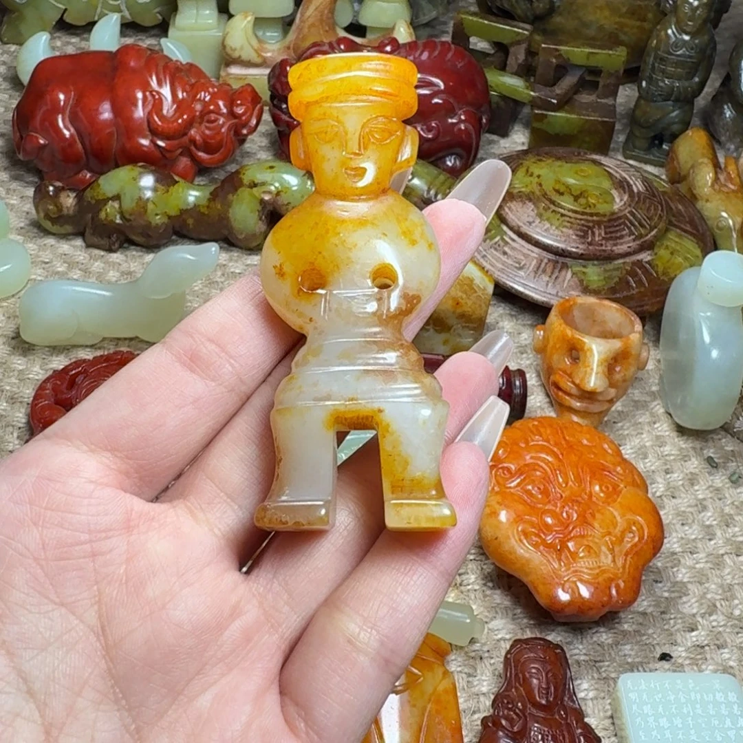 吊坠白玉菩提挂件