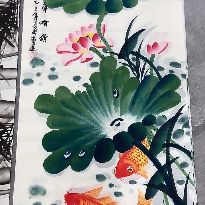 小周画廊的直播间
