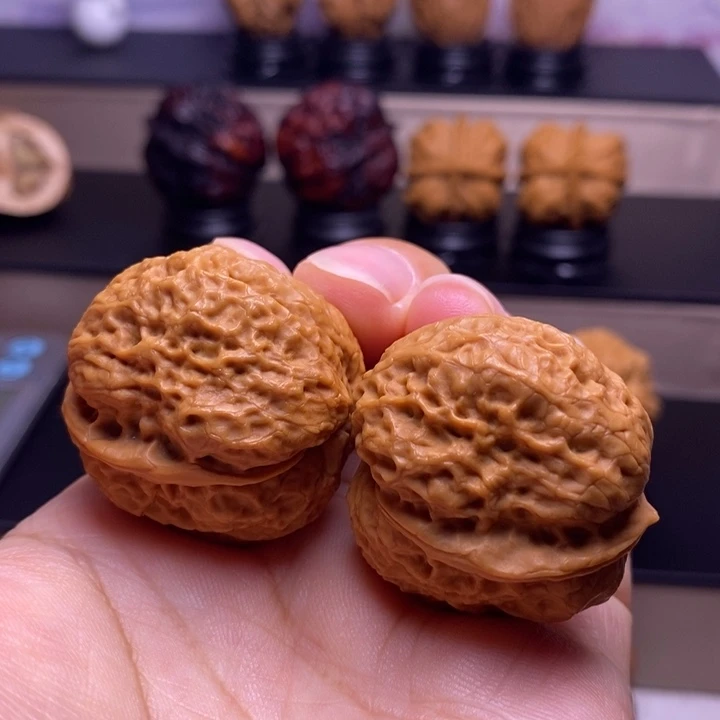 文玩核桃把件鸭嘴兽疙瘩包15