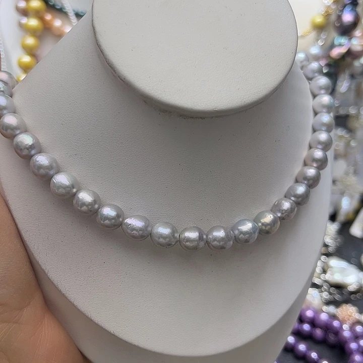 淡水珍珠未镶嵌颈饰