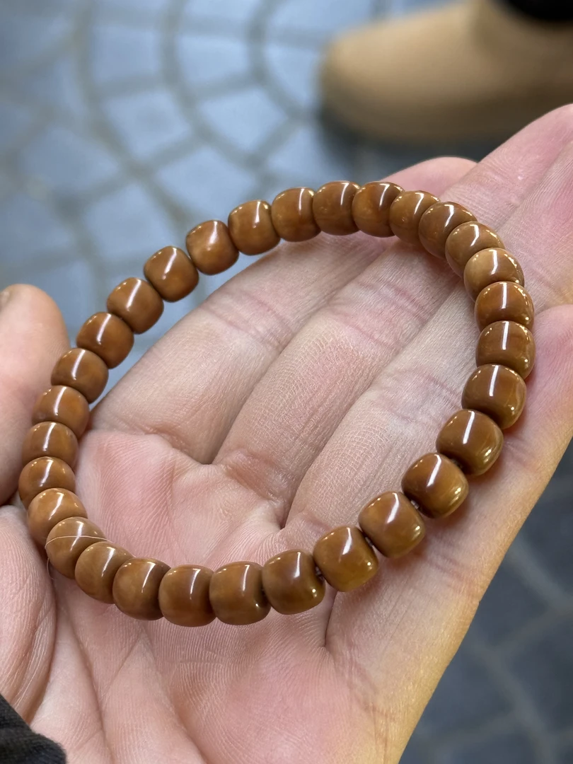 8*7糖心料龙脊菩提老型手串