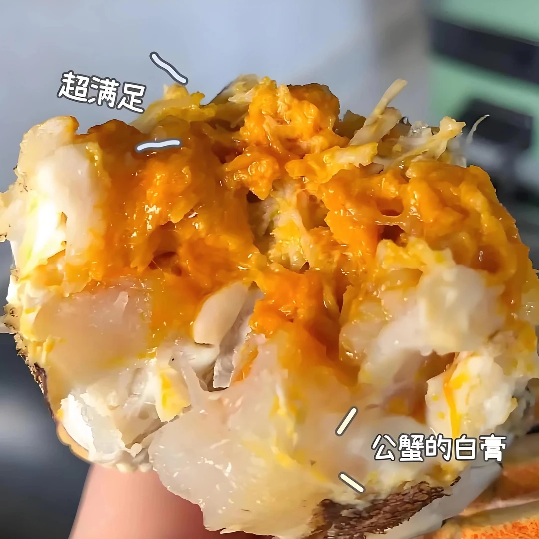 雄蟹（公蟹）1斤装 （500g）（200g一只两）全公