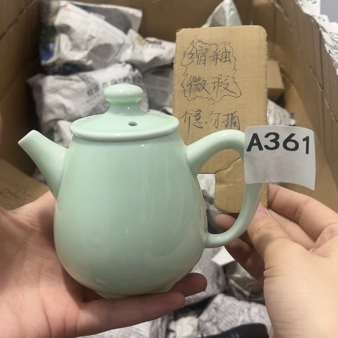 瓷片茶摆件工艺品摆件666