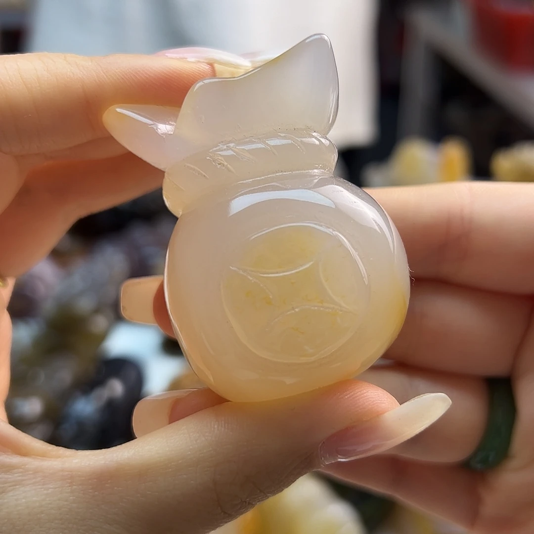 玛瑙/玉髓未镶嵌吊坠(不含链)