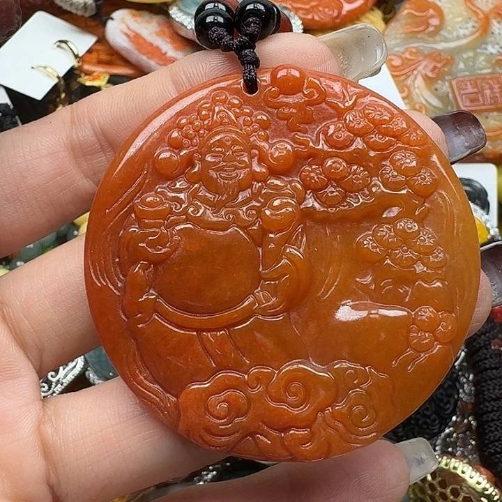翡翠未镶嵌项链翡翠