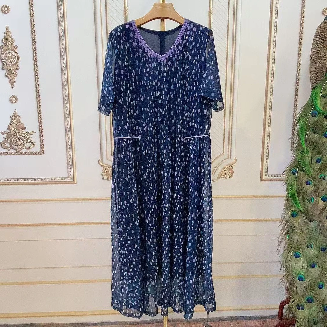 （裙长115）新款时尚百搭连衣裙86183