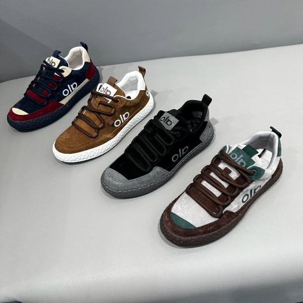 男士秋季新款磨砂皮时尚休闲复古潮鞋