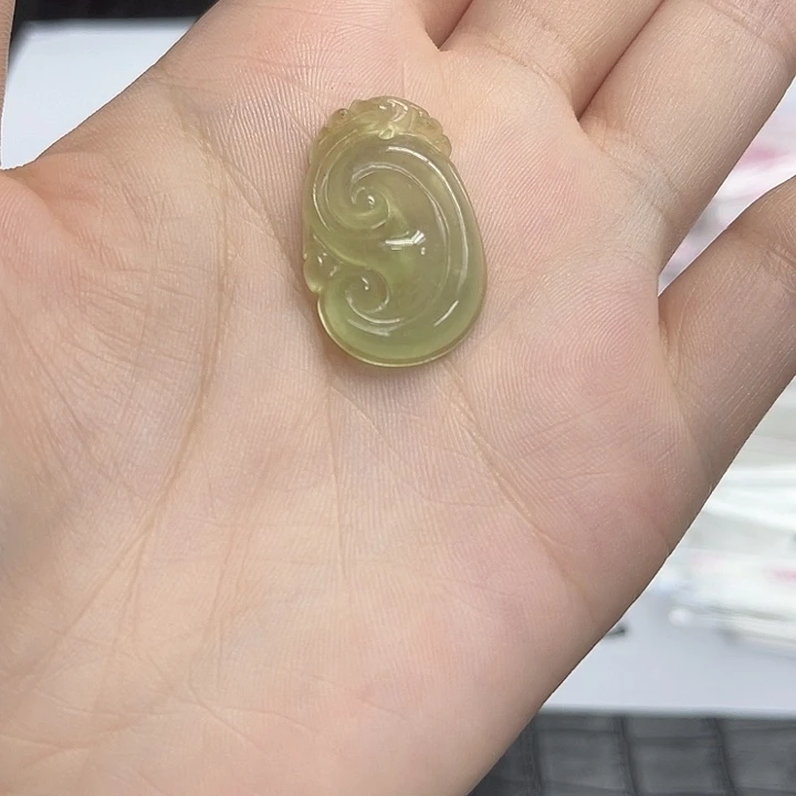 翡翠未镶嵌吊坠(不含链)翡翠吊坠1