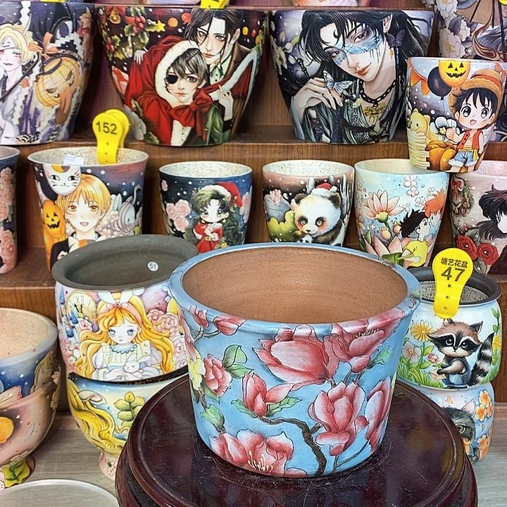 景德镇精品瑶晨美盆14/10.5