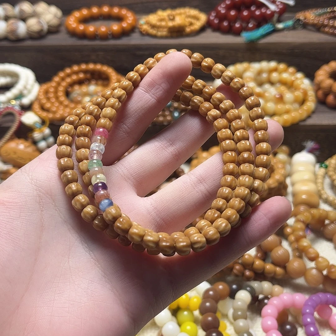 龙脊菩提手串108玉化