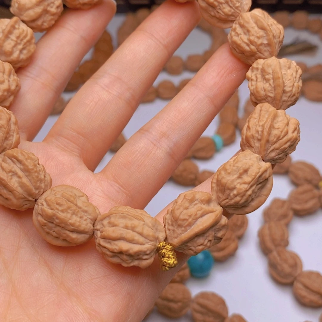 桃核手串蛤蟆头手串