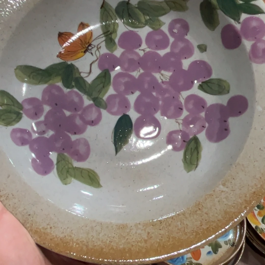 瓷片小*兔红红火火过大年